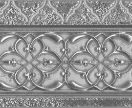 Плитка Alhambra Silver Cenefa 9x29.75