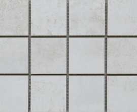 Мозаика Mk.Metallic White Natural 10mm 15x30