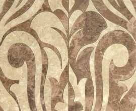 Плитка Saloni brown decor 01 30*50