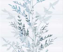 Плитка Decor Nippon (set 3 pz) Blanco 75*70