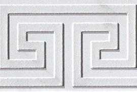 Плитка fLT6 Roma Greca Statuario Listello 8x25