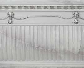 Плитка NC Royal Alzata Ornato Silver 15,6х30