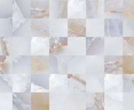 Плитка NC Royal Mosaico Silver Rettificato 30x90