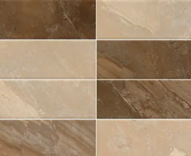 Плитка Marble Beige Decor Losetas Rectificado 30x90