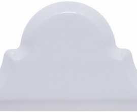 Плитка ADST8008 ADEX ARABESCO BISELADO REMATE SNOW CAP 7.5Х15