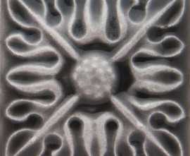 Плитка ADST4065 Taco Relieve Flor №2 Volcanico 3x3
