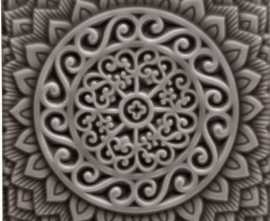 Плитка ADST4078 RELIEVE MANDALA UNIVERSE TIMBERLINE 14,8x14,8