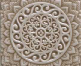 Плитка ADST4100 RELIEVE MANDALA UNIVERSE SILVER SANDS 14,8x14