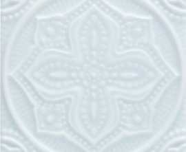 Плитка ADST4096 RELIEVE MANDALA PLANET ICE BLUE 14,8x14,8