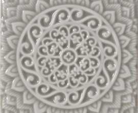 Плитка ADST4080 RELIEVE MANDALA UNIVERSE GRAYSTONE 14,8x14,8