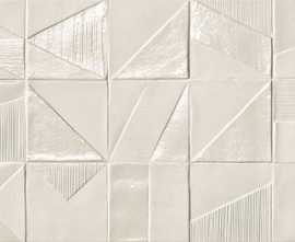 Плитка f0VM Mat&More Domino White 25X75
