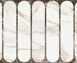 Плитка 010100001556 Капелла белый низ 03 25x40