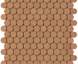 Мозаика fPLY Summer Terracotta Gres Round Mosaico R10 29,5x32,5