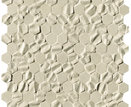 Мозаика fOYX Bloom Beige Star Esagono Mosaico 29,5x32,5