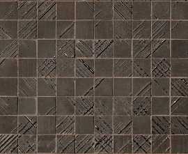 Мозаика fOY1 Bloom Metal Brown Gold Mosaico 30,5x30,5