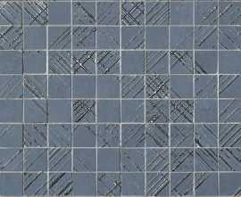 Мозаика fOY0 Bloom Metal Blue Silver Mosaico 30,5x30,5