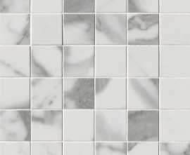 Мозаика fQJ7 Roma Gold Carrara Superiore Gres Macromosaico 30x30