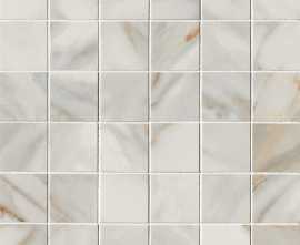 Мозаика fQJ6 Roma Gold Calacatta Oro Gres Macromosaico 30x30