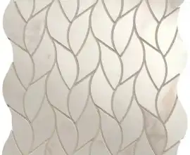 Мозаика fQMP Calacatta Delicato Leaves Mosaico 25.9x30.9
