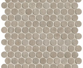 Мозаика fRNL Nobu Grey Gres Round Mosaico Matt 29,5x32,5
