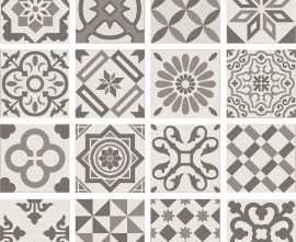Плитка PT01951 ANTIGUA DECOR GRIS 20X20