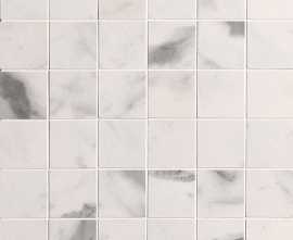 Мозаика fQXF Roma Stone Carrara Superiore Macromosaico Satin 30x30
