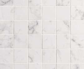 Мозаика fQXE Roma Stone Carrara Delicato Macromosaico Satin 30x30