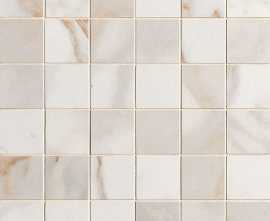 Мозаика fQXD Roma Stone Calacatta Oro Macromosaico Satin 30x30