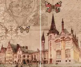 Плитка Voyage Панно P2-2D179 40х30 (комплект 2шт)