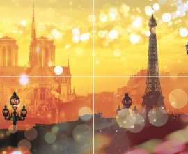 Плитка Панно Paris P4D245 40x60 (комплект 4шт)