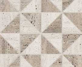 Мозаика fTQT Materia Classica Tortora Bianco Icon B Mosaico 30x30
