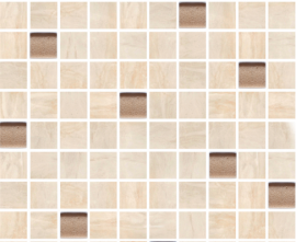 Мозаика Aurora Beige Jasna Szklo 30x30