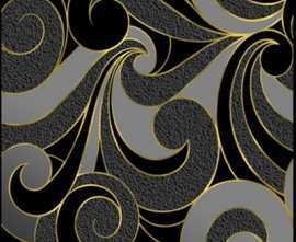 Плитка DEC Ricciolo Nero 20*50