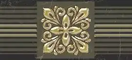 Плитка Royal Бордюр чёрный 6,3х60