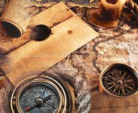 Плитка Панно Adventure P2D195 40х40