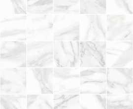 Мозаика MM34037 Декор Olimpus мозаичный белый 25х25