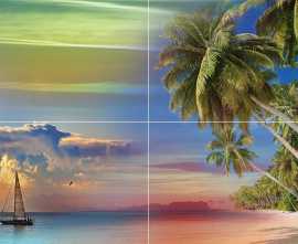 Плитка Панно Tropical Night P4D290 80х40