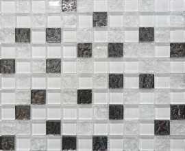 Мозаика DW7MGW00 Mosaic Glass White 30x30