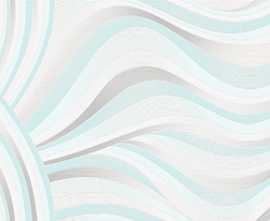 Плитка TV2G051 Tiffany вставка волна белый 20x44
