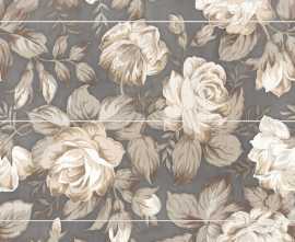 Плитка 1608-0116 Fiori Grigio Панно цветы 60х80