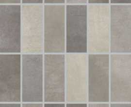 Плитка Fiori Grigio мозаика темно-серая 1064-0103(1064-0048) 20х60