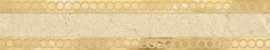 Плитка 1506-0421 Миланезе дизайн Бордюр Римский крема 3,6х60