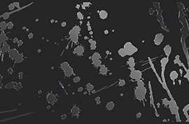 Плитка Декор STRATO ACQUA NEGRO 25.1x70.9
