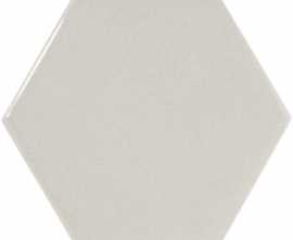 Плитка 21912 Hexagon Scale Light Grey 10,7x12,4