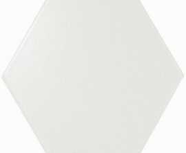 Плитка 21767 Scale Hexagon White Matt 10,7х12,4