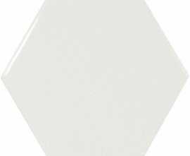 Плитка 21911 Hexagon Scale White 10,7x12,4