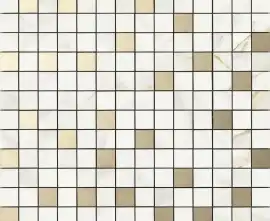 Мозаика R4ZU Bistrot Mosaico Calacatta Michelangelo 40*40
