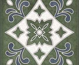 Плитка Smalto Decor Verde 3 15x15