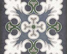 Плитка Smalto Decor Blu 1 15x15