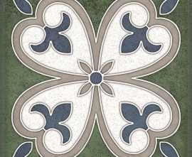 Плитка Smalto Decor Verde 4 15x15